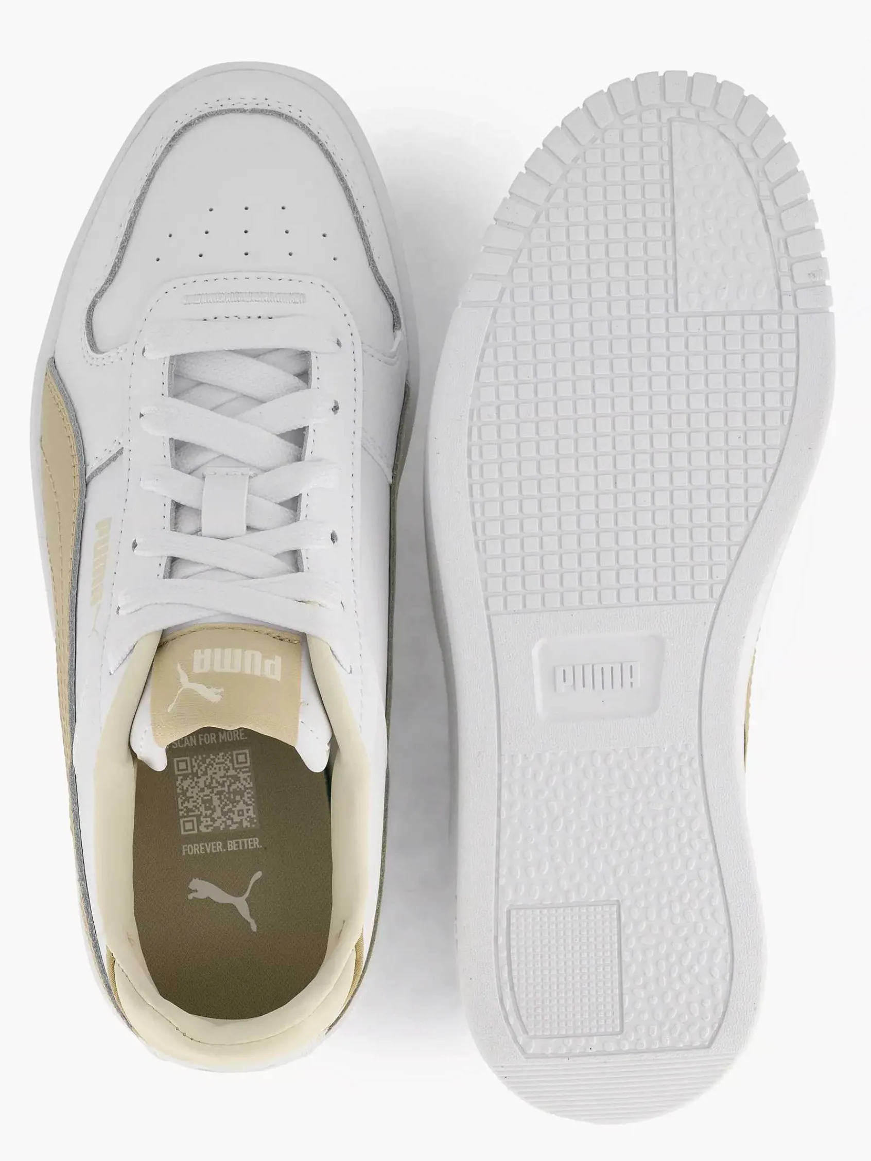 Puma Sneakers-Witte Hoops 3.0 W