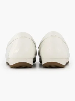 Easy Street Comfort Schoenen-Witte Instapper Sierketting