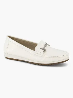 Easy Street Comfort Schoenen-Witte Instapper Sierketting