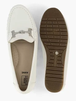 Easy Street Comfort Schoenen-Witte Instapper Sierketting