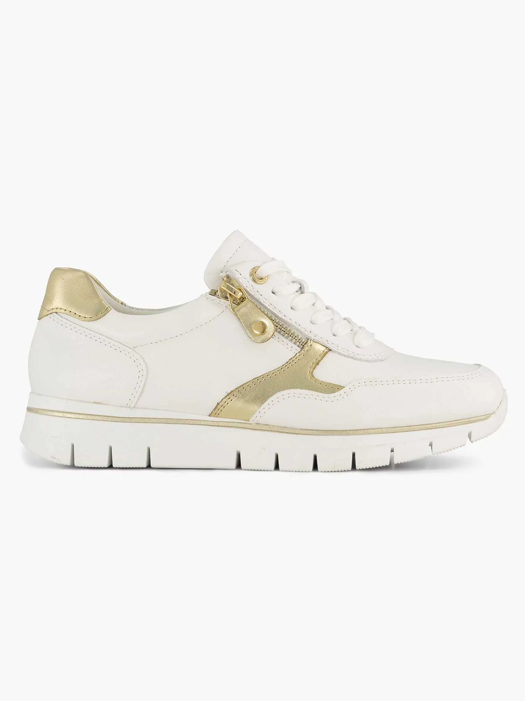 Medicus Sneakers-Witte Leren Comfort Sneaker