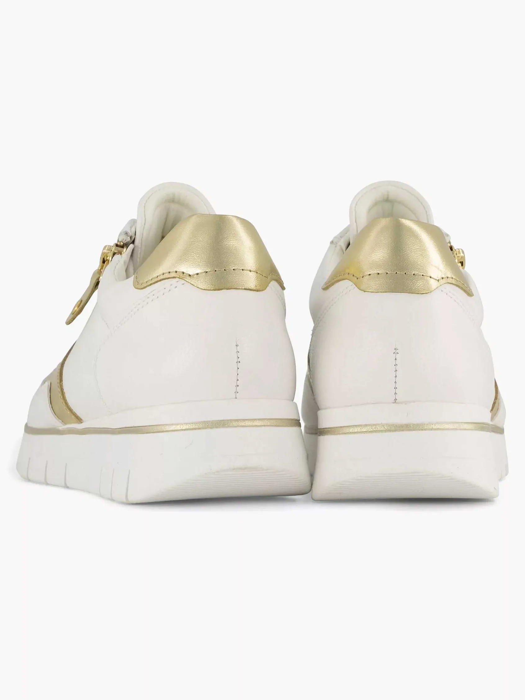 Medicus Sneakers-Witte Leren Comfort Sneaker