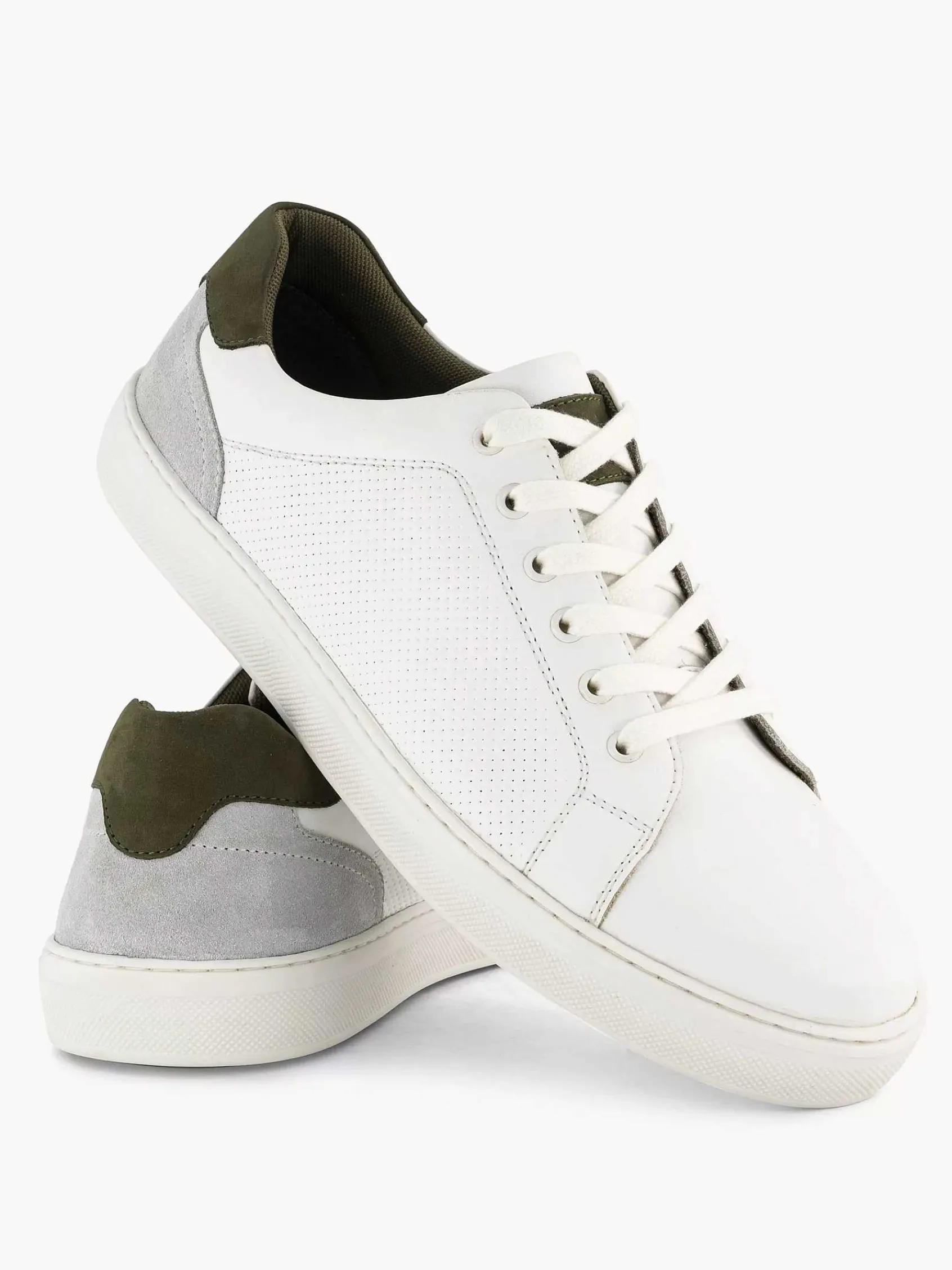 Memphis One Sneakers-Witte Leren Sneaker