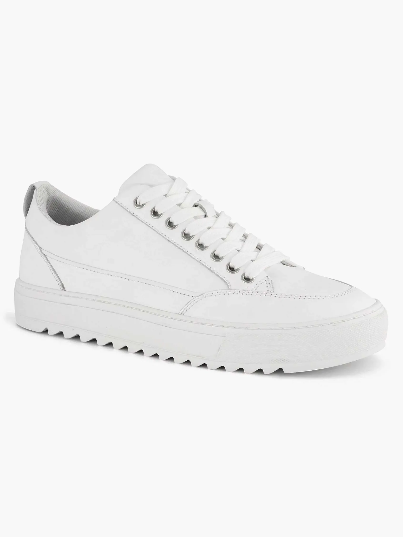 Oxmox Sneakers-Witte Leren Sneaker