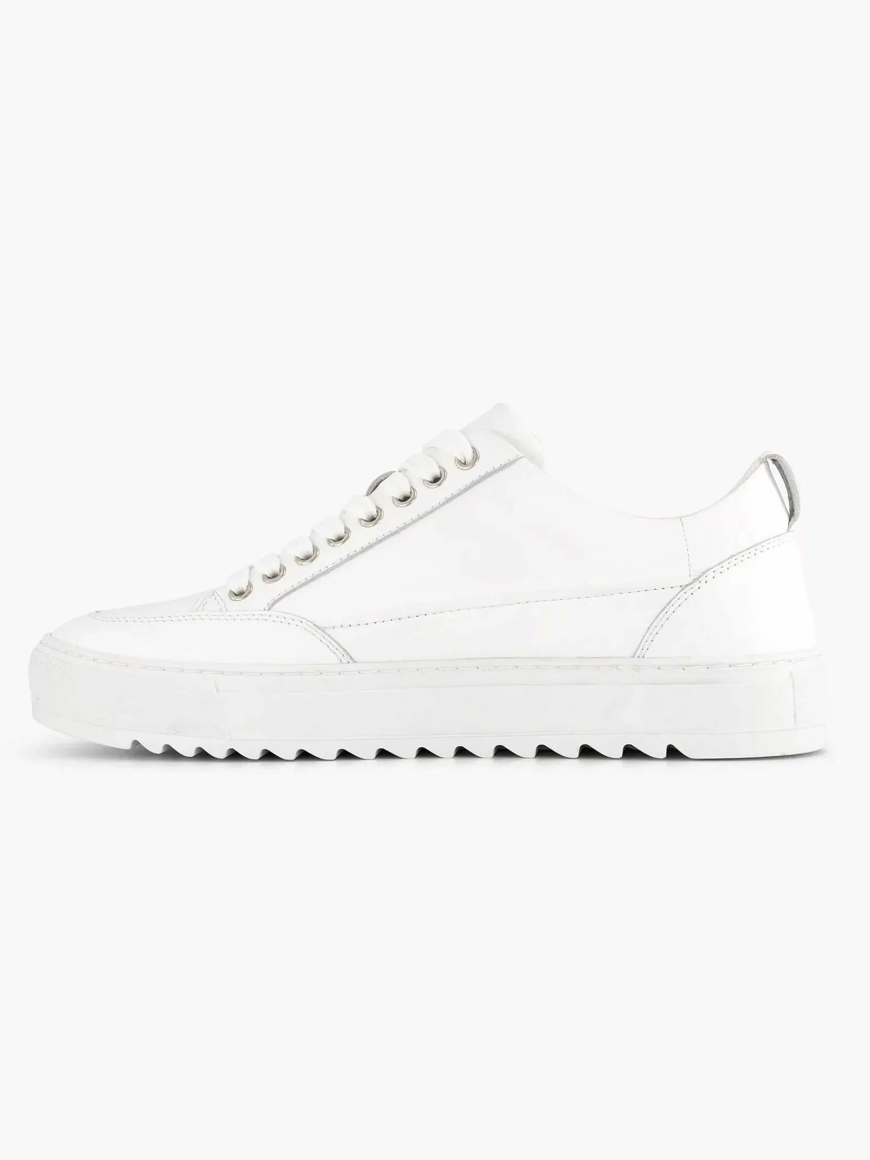 Oxmox Sneakers-Witte Leren Sneaker