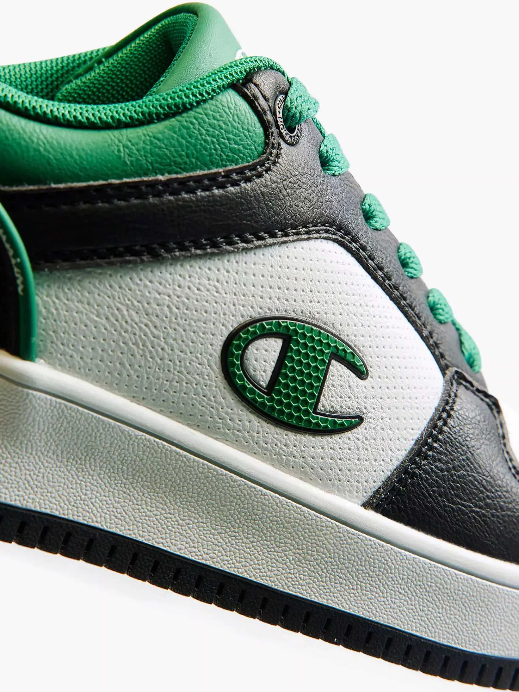 Champion Jongensschoenen-Witte Low Cut Shoe Rebound 2.0