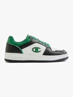 Champion Jongensschoenen-Witte Low Cut Shoe Rebound 2.0