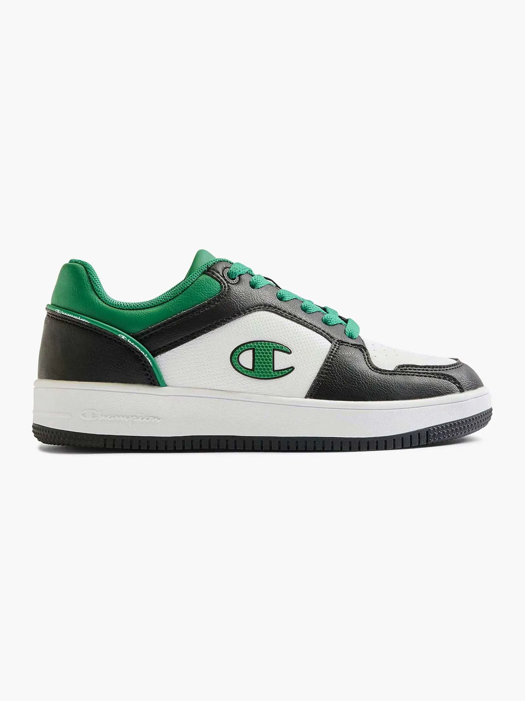 Champion Jongensschoenen-Witte Low Cut Shoe Rebound 2.0