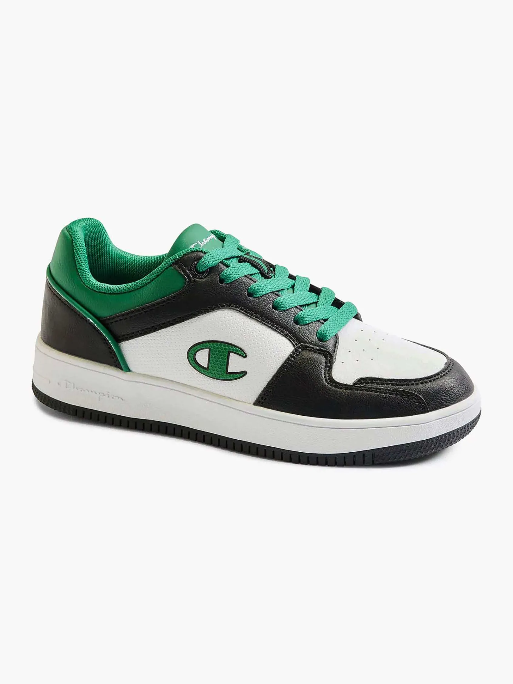 Champion Jongensschoenen-Witte Low Cut Shoe Rebound 2.0