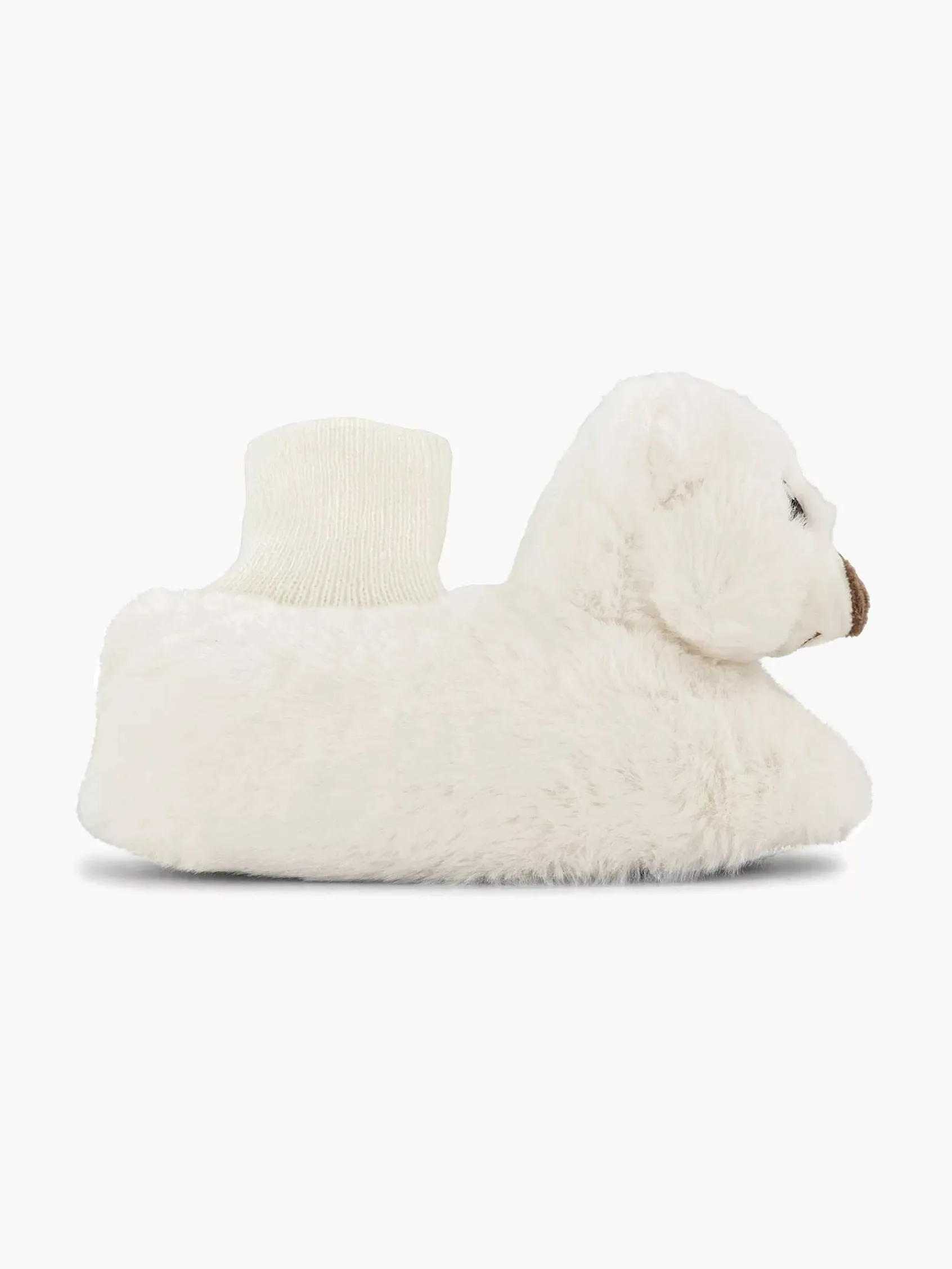 Cupcake Couture Jongensschoenen-Witte Pantoffel Beer