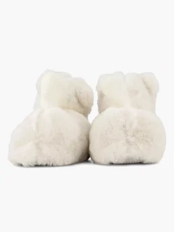 Cupcake Couture Jongensschoenen-Witte Pantoffel Beer