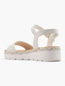 Esprit Sandalen-Witte Platform Sandaal