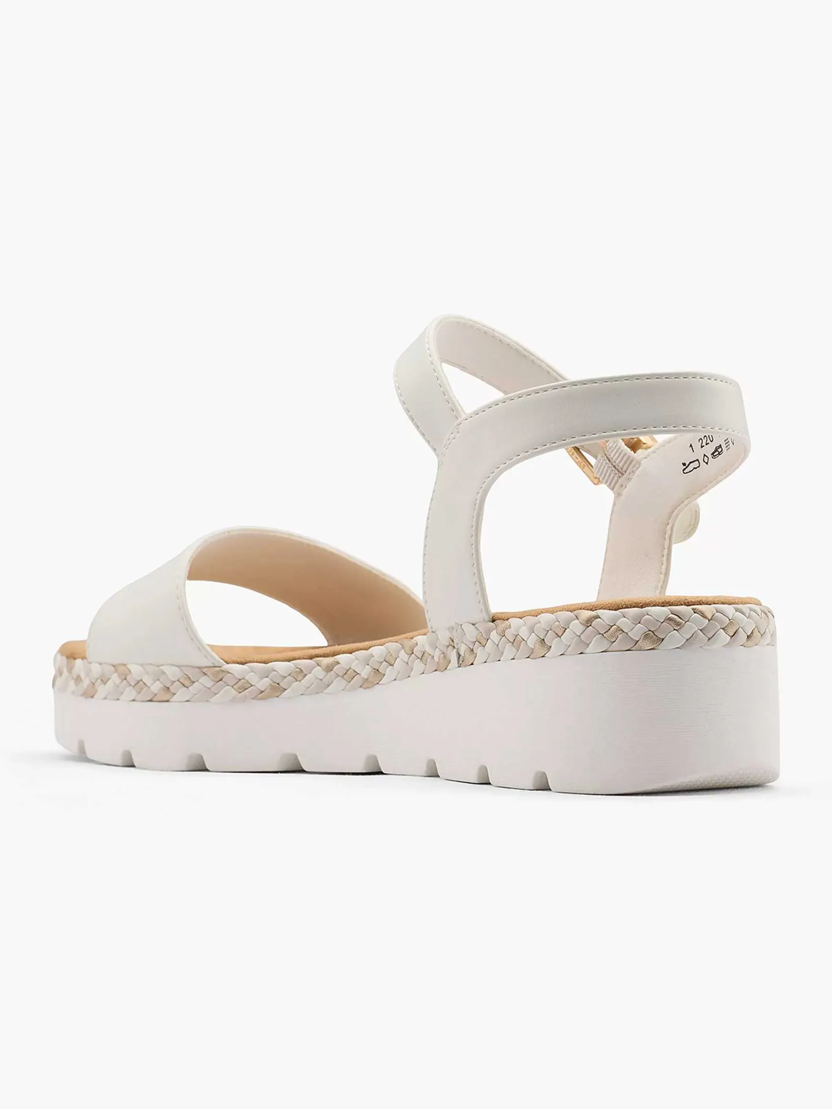 Esprit Sandalen-Witte Platform Sandaal