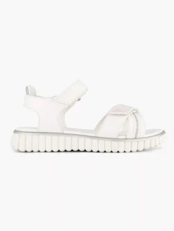 Oxmox Jongensschoenen-Witte Platform Sandaal