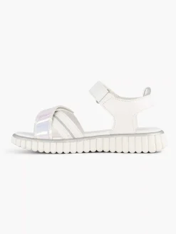 Oxmox Jongensschoenen-Witte Platform Sandaal