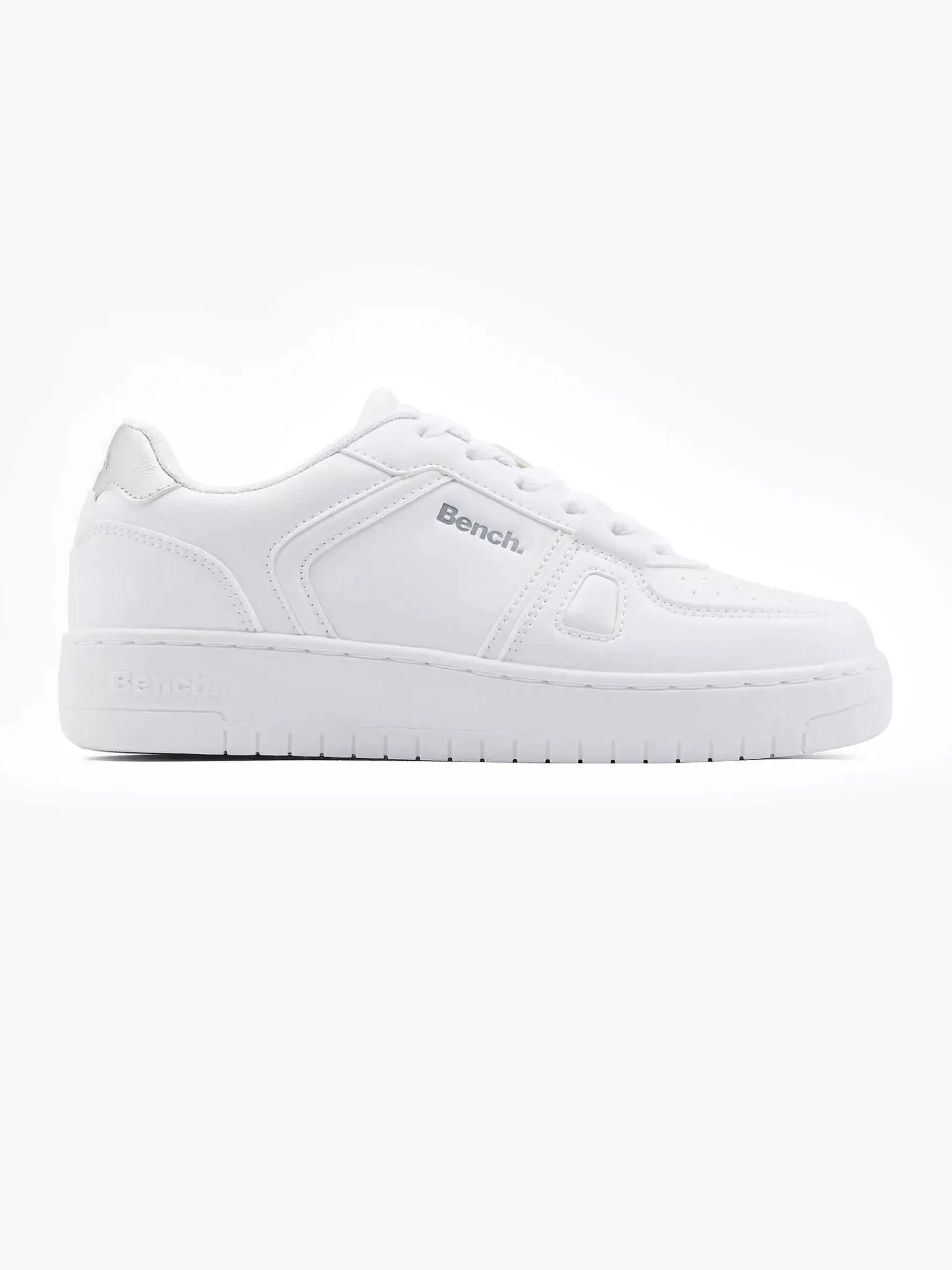 Bench Sneakers-Witte Platform Sneaker