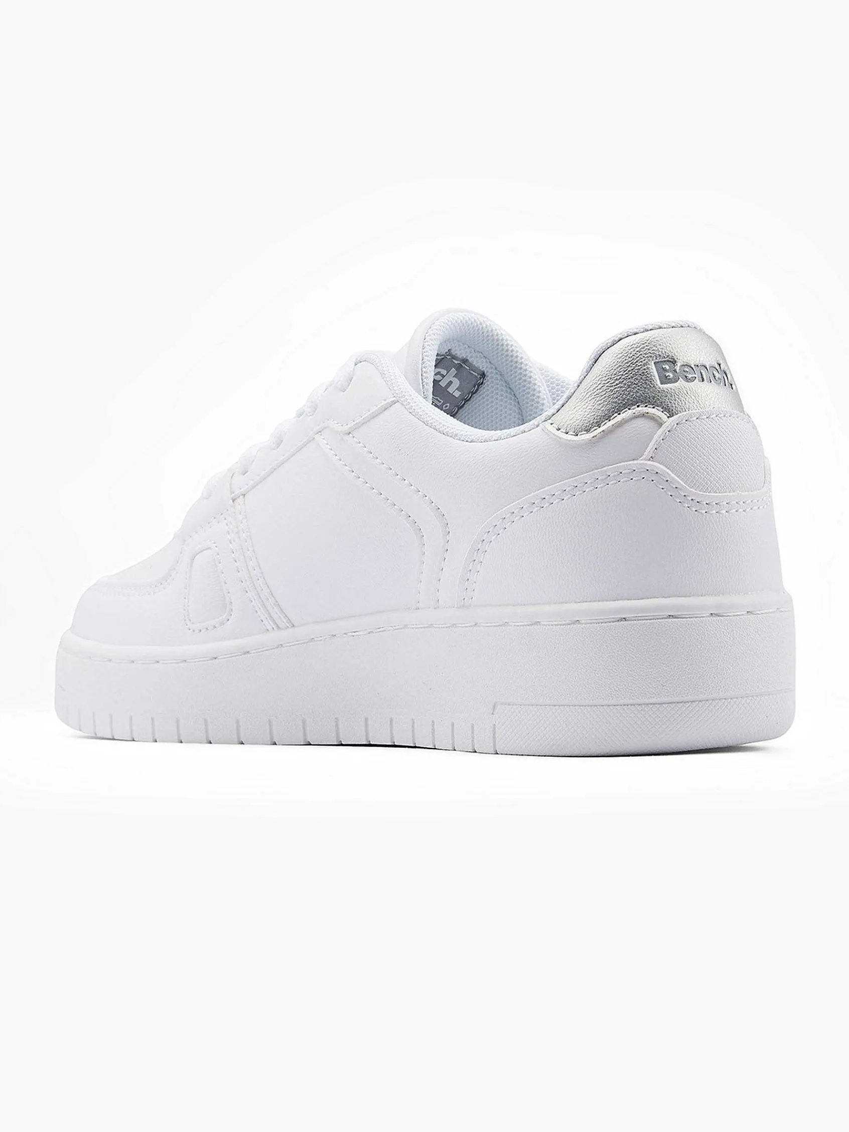 Bench Sneakers-Witte Platform Sneaker