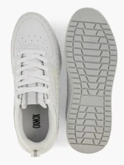 Oxmox Sneakers-Witte Platform Sneaker