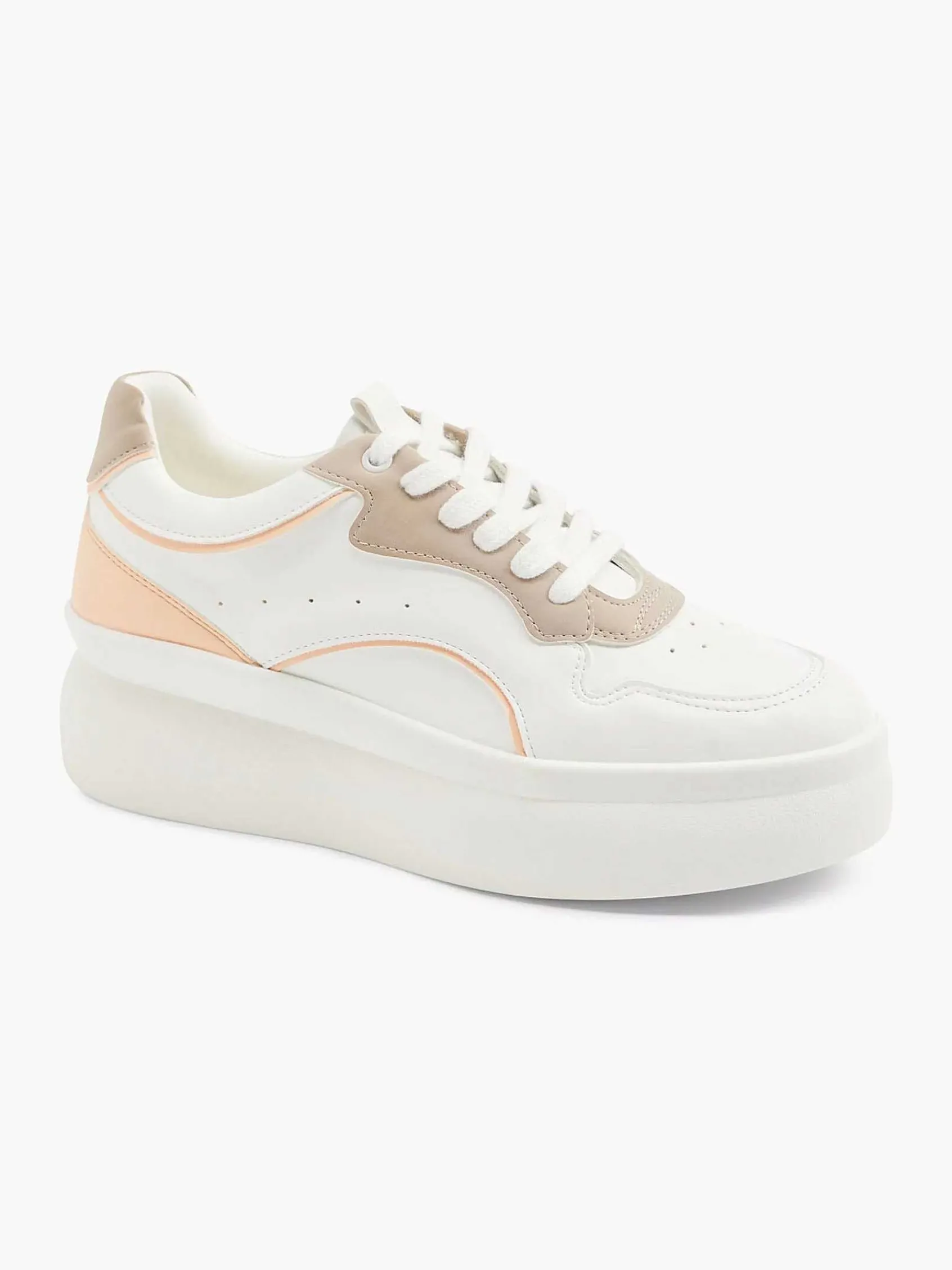 Graceland Sneakers-Witte Platform Sneaker