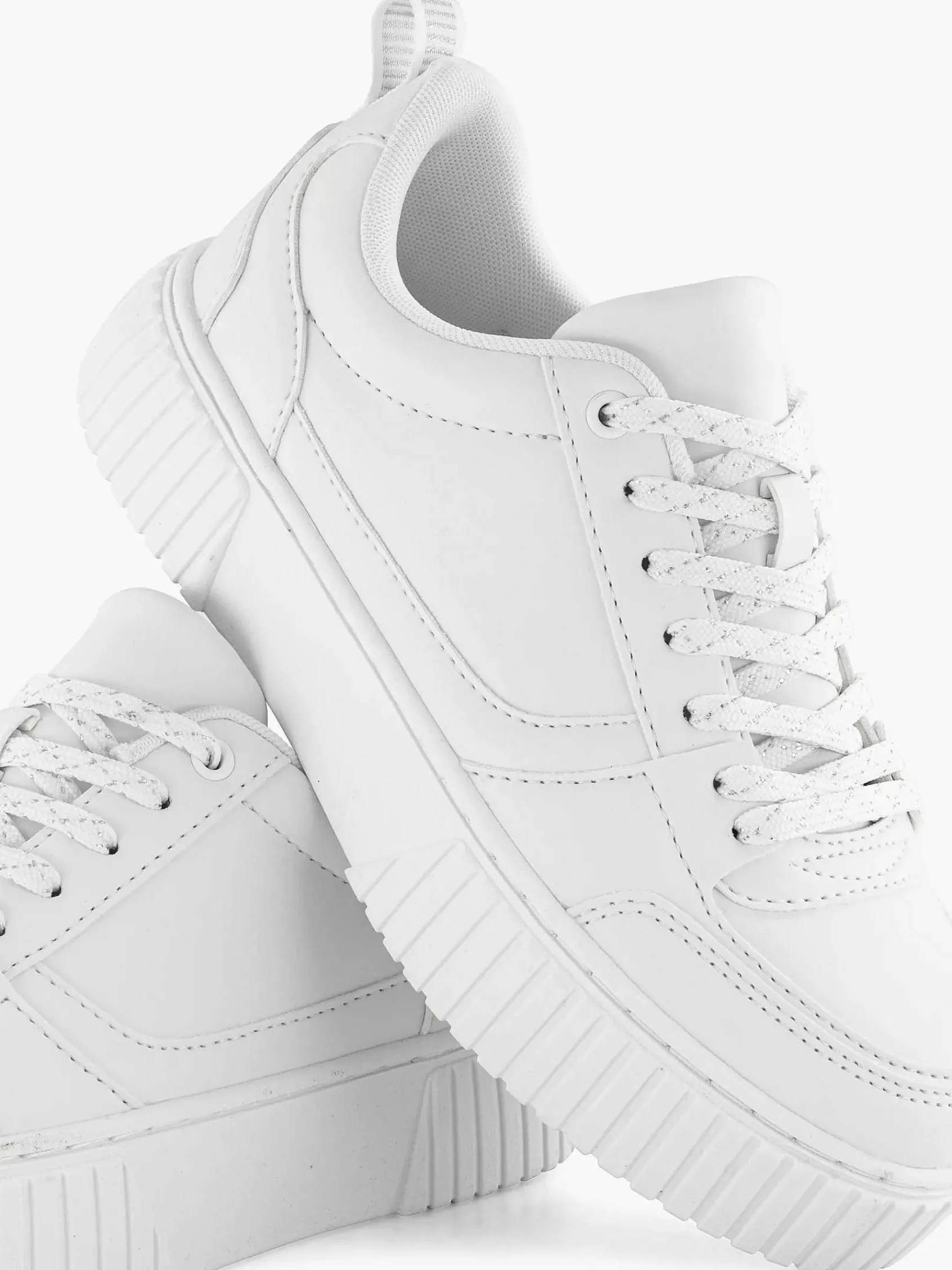 Graceland Sneakers-Witte Platform Sneaker