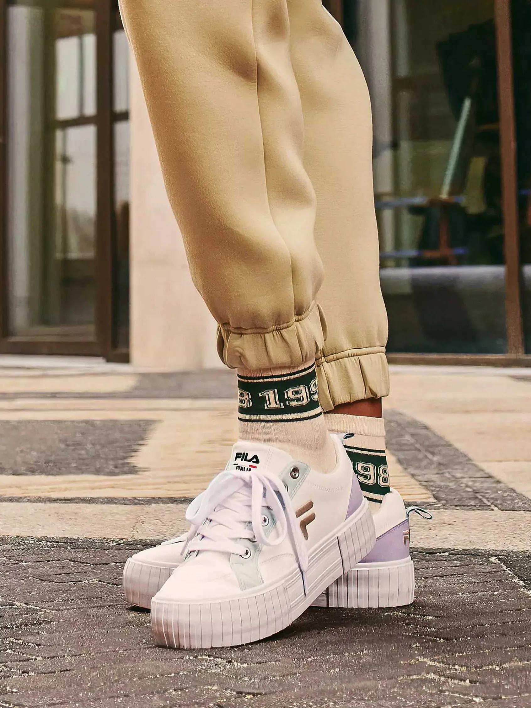 FILA Sneakers-Witte Platform Sneaker