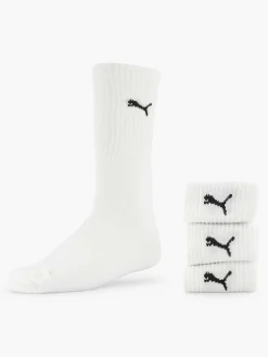 Puma Sokken-Witte Crew 2 Pak 39-42