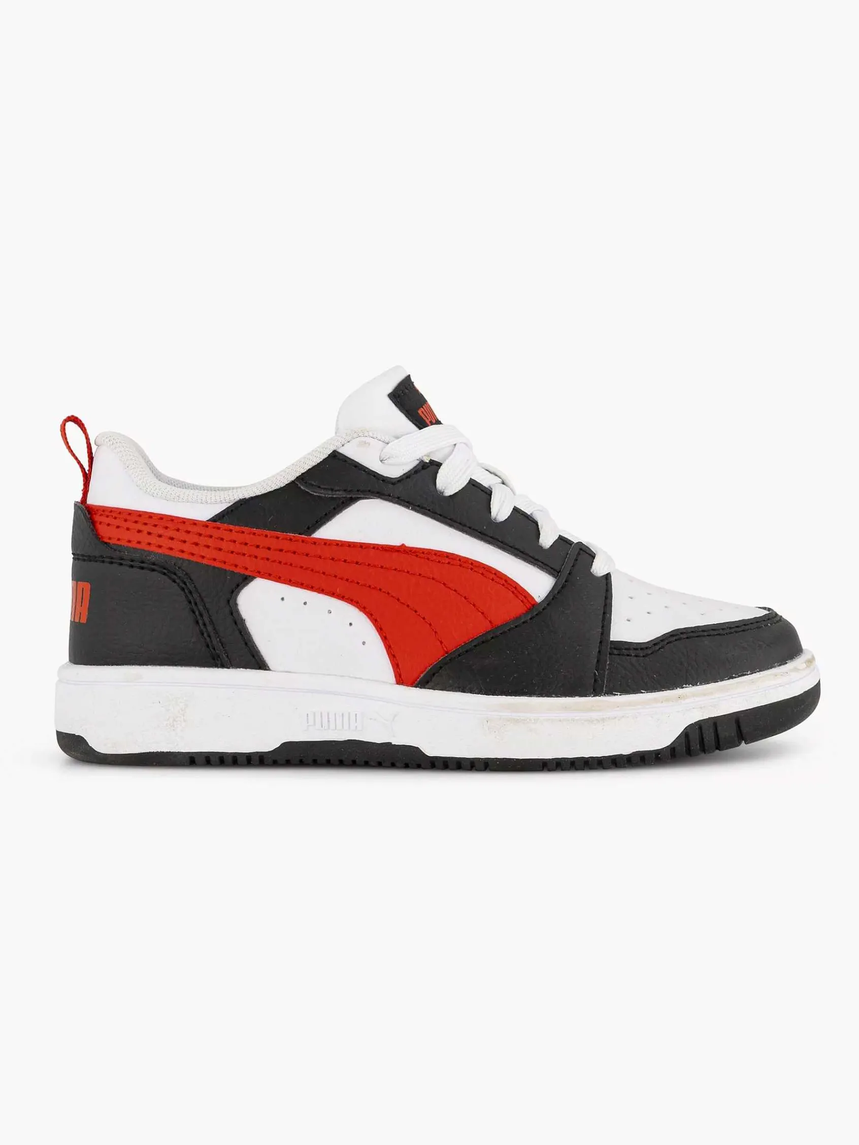 Puma Jongensschoenen-Witte Rebound V6 Lo Ps