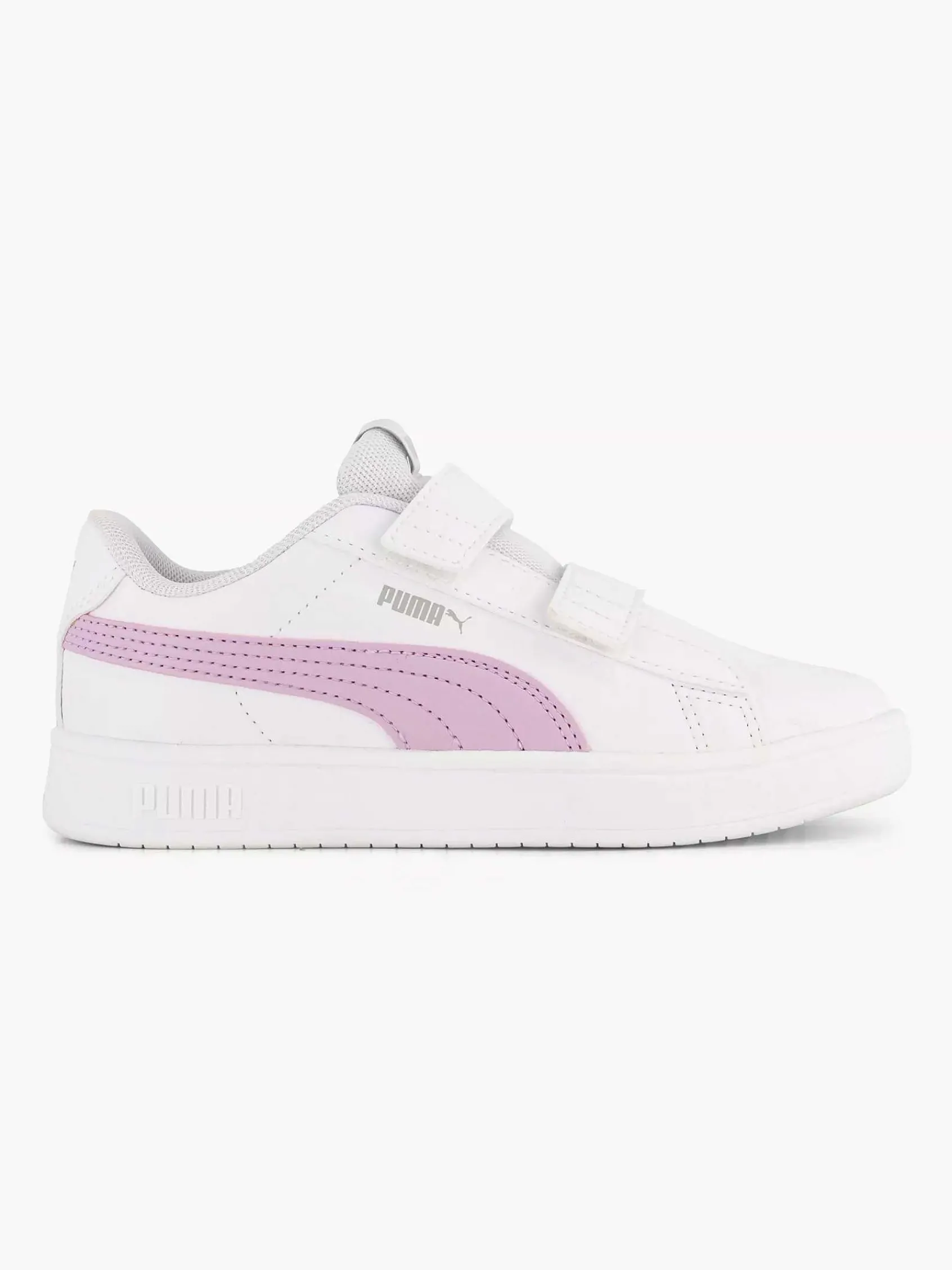 Puma Jongensschoenen-Witte Rickie Classic V Ps