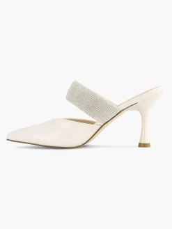 Graceland Pumps-Witte Pump Steentjes