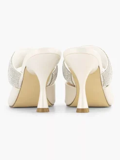 Graceland Pumps-Witte Pump Steentjes