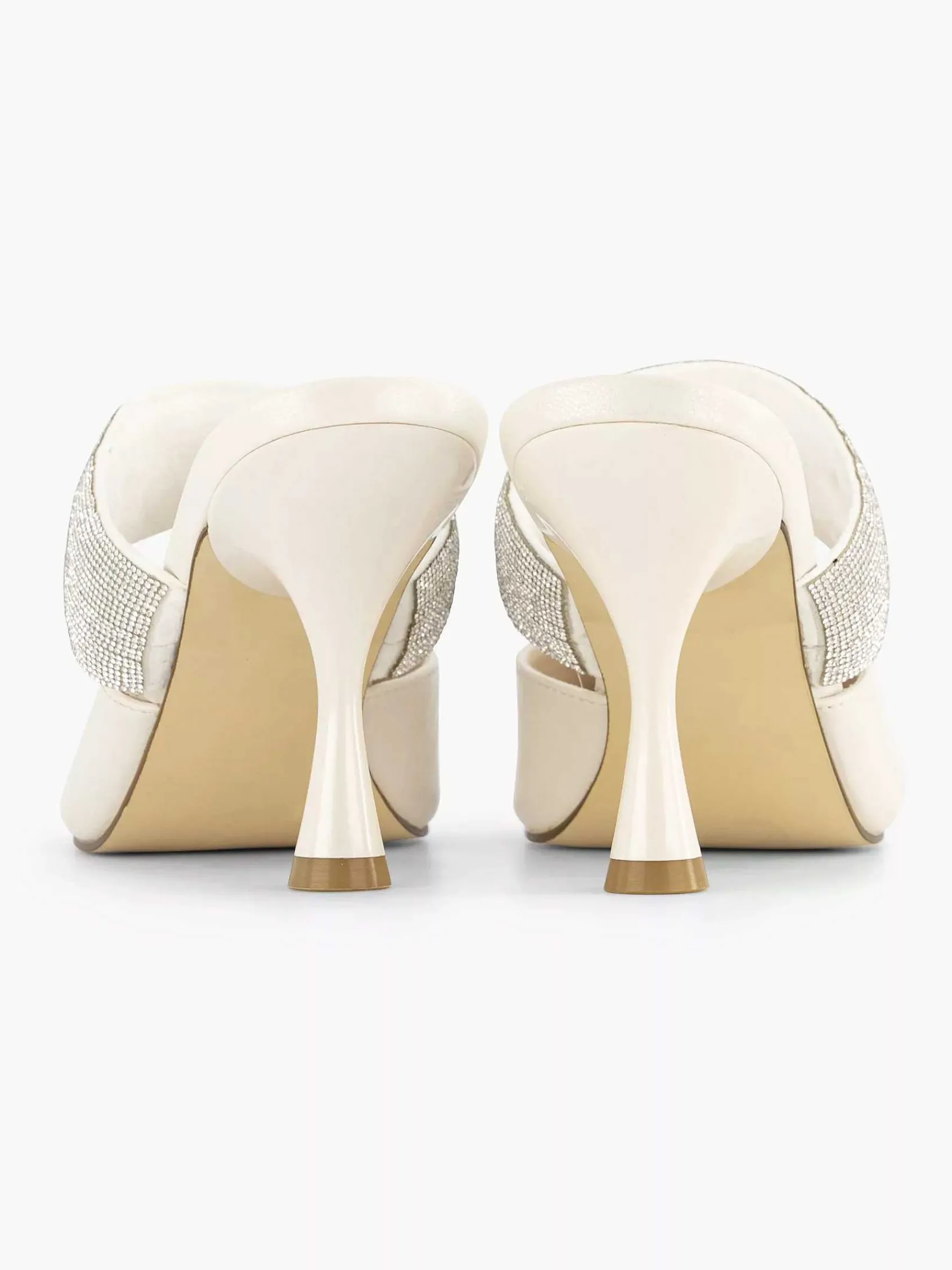 Graceland Pumps-Witte Pump Steentjes