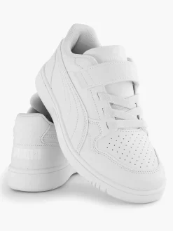 Puma Jongensschoenen-Witte Rebound Lite Ps