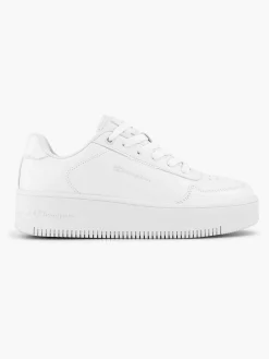 Champion Sneakers-Witte Rebound Platform Low