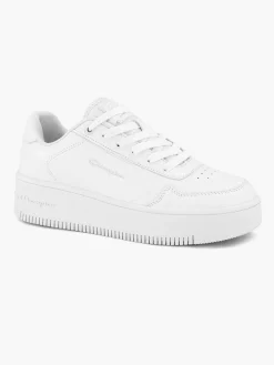 Champion Sneakers-Witte Rebound Platform Low