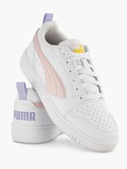Puma Sneakers-Witte Rebound V6 Low
