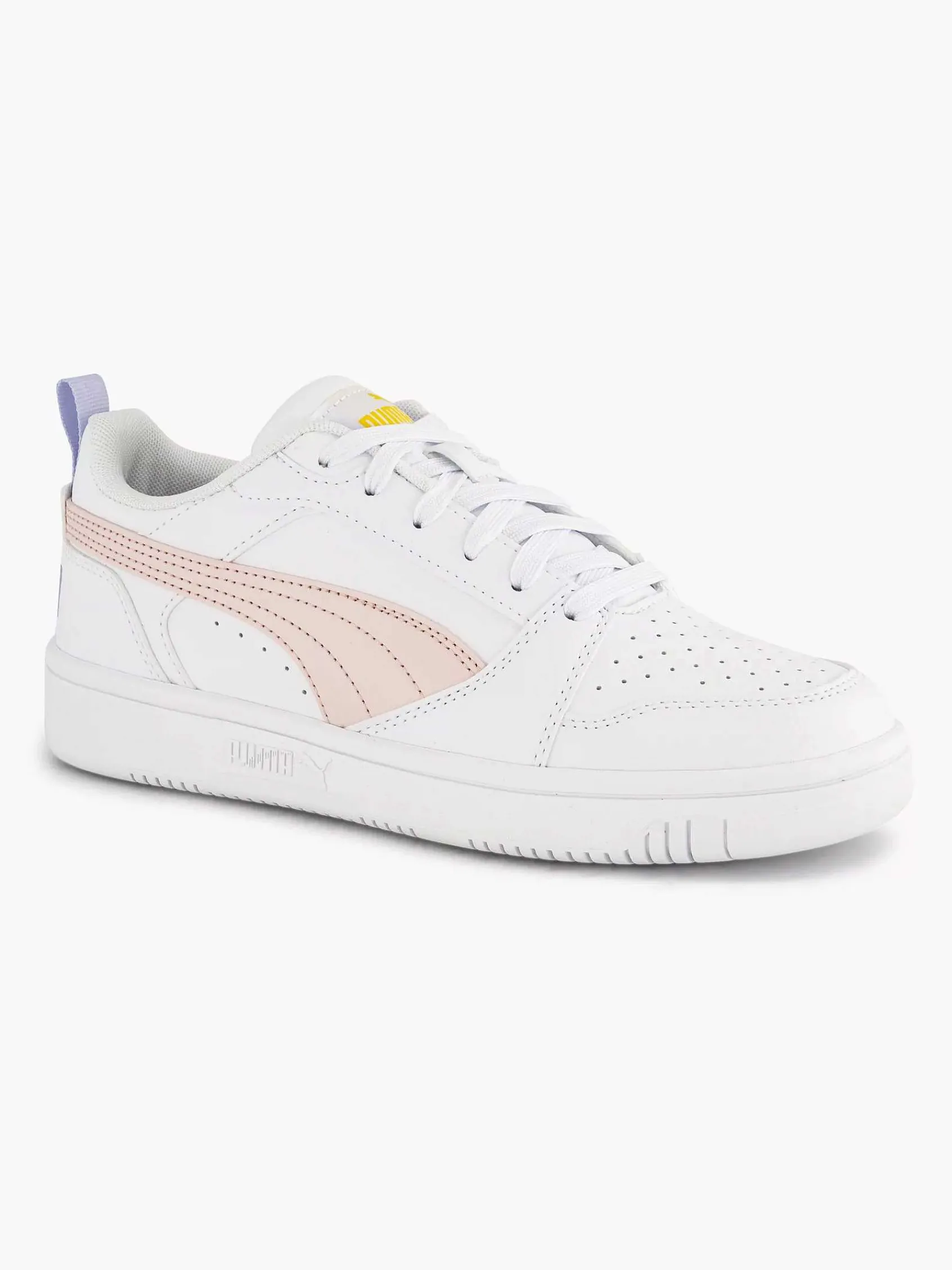 Puma Sneakers-Witte Rebound V6 Low