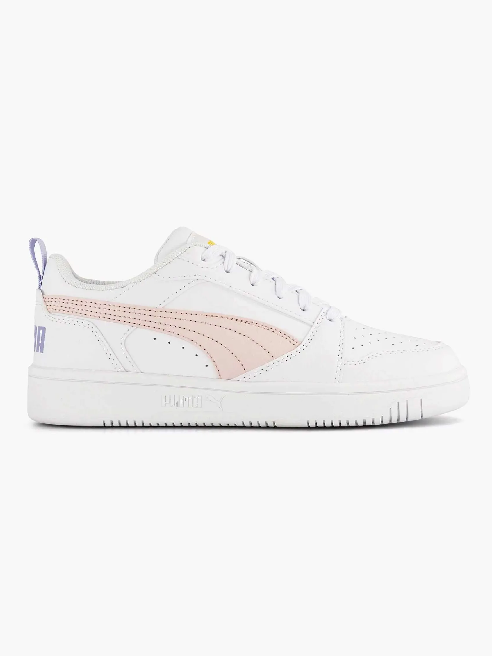Puma Sneakers-Witte Rebound V6 Low