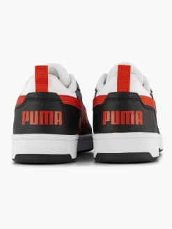 Puma Sneakers-Witte Rebound V6 Low