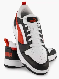 Puma Sneakers-Witte Rebound V6 Low