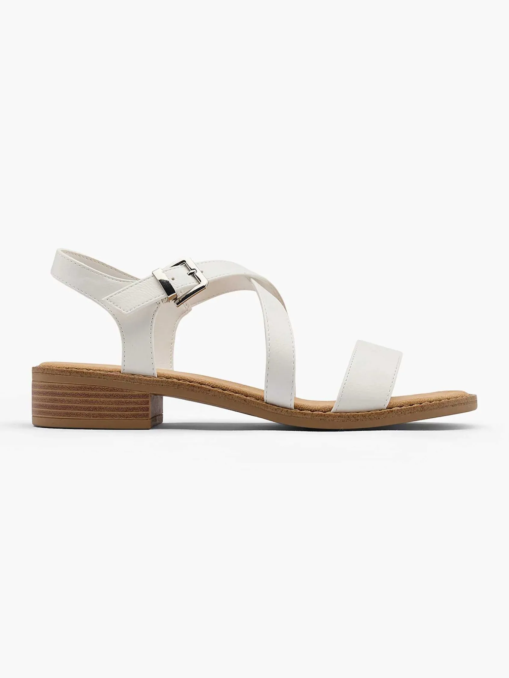 Graceland Sandalen-Witte Sandaal
