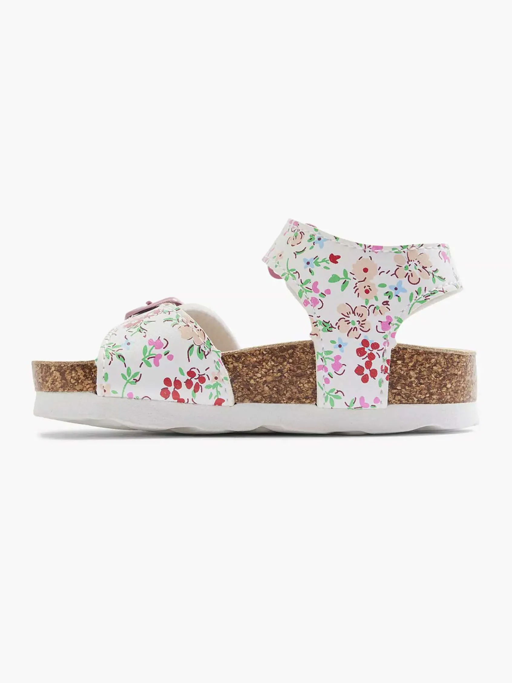 Cupcake Couture Jongensschoenen-Witte Sandaal Bloemen