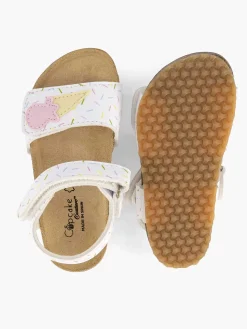 Cupcake Couture Jongensschoenen-Witte Sandaal Ijsje