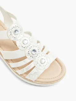 Easy Street Comfort Schoenen-Witte Sandaal Sheehak