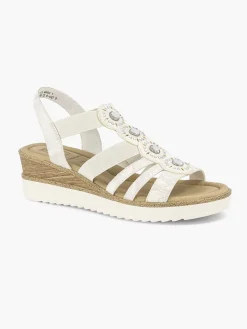 Easy Street Comfort Schoenen-Witte Sandaal Sheehak