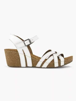 Easy Street Sandalen-Witte Sandaal Sleehak