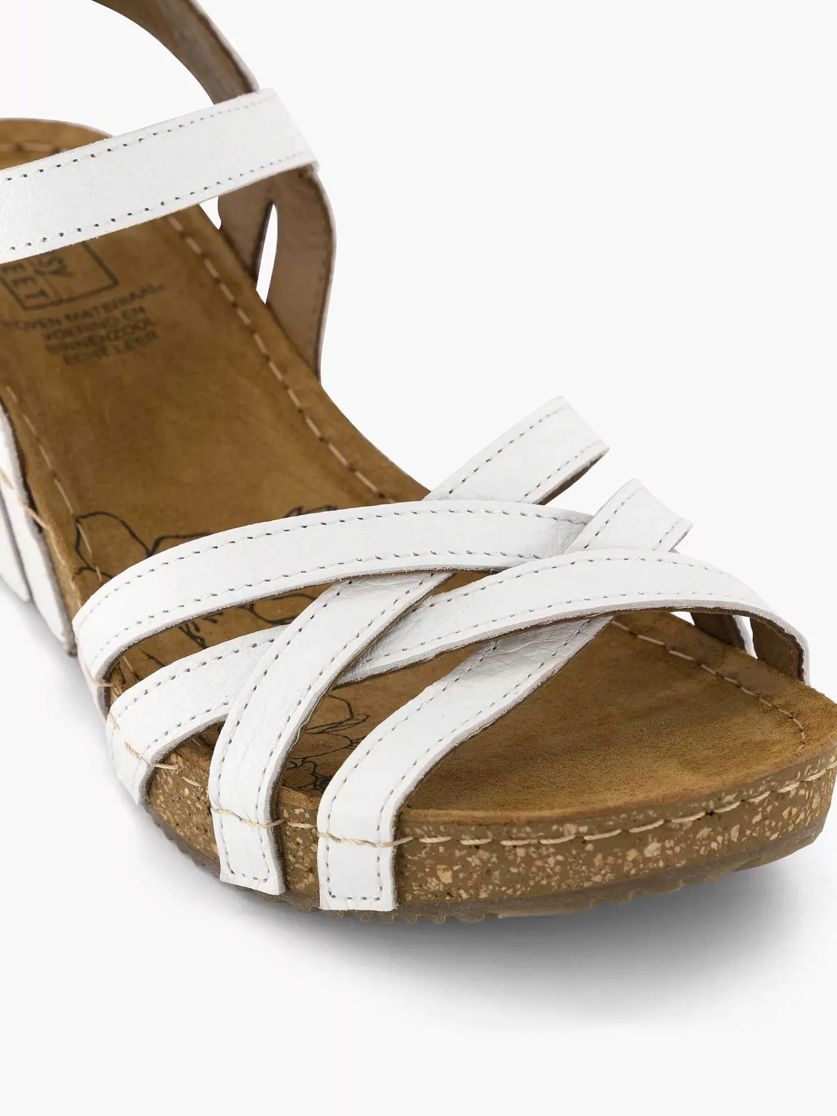 Easy Street Sandalen-Witte Sandaal Sleehak