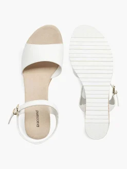 Graceland Sandalen-Witte Sandalette Sleehak