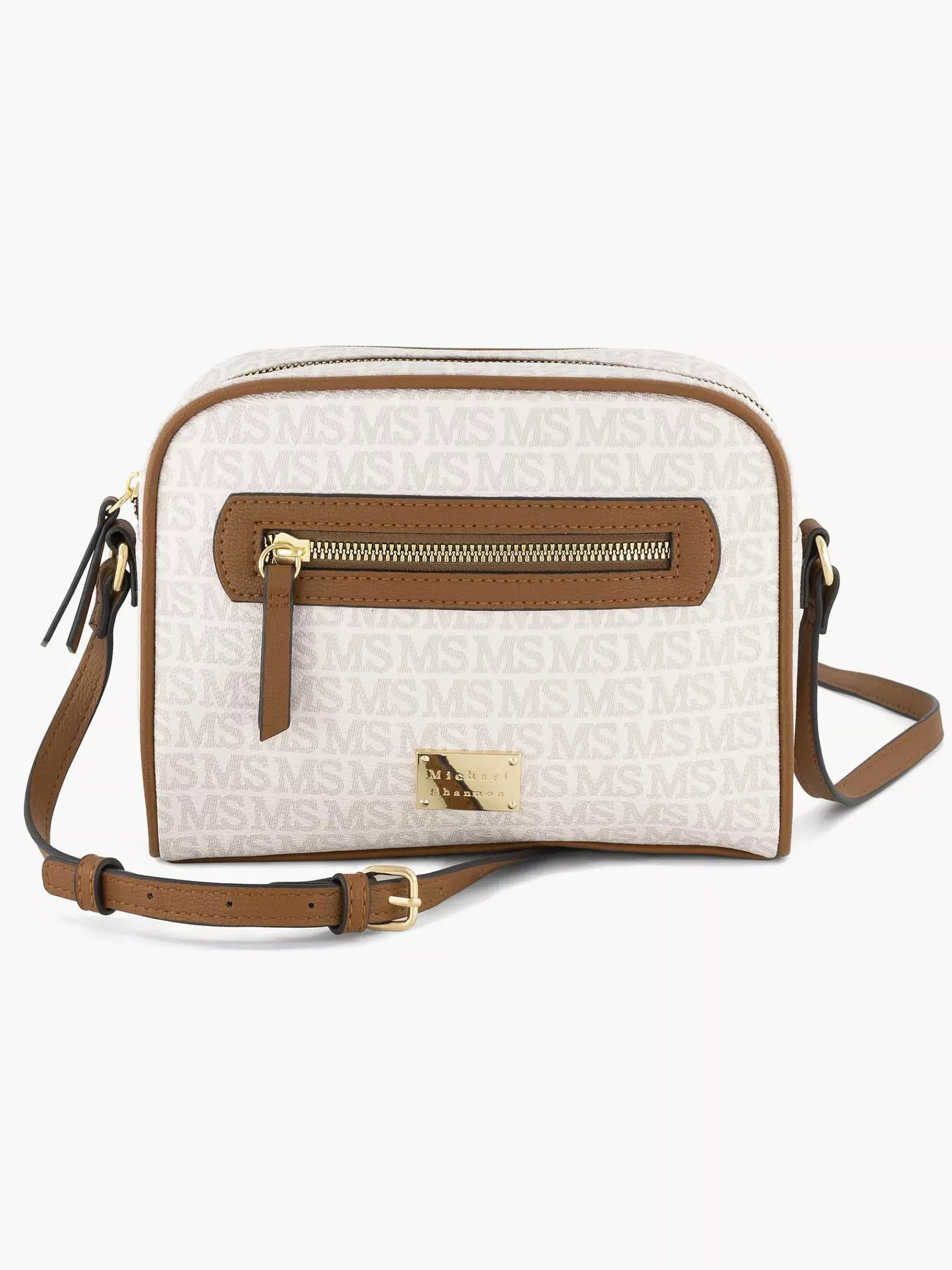 Michael Shannon Online Exclusive Accessoires-Witte Schoudertas Print