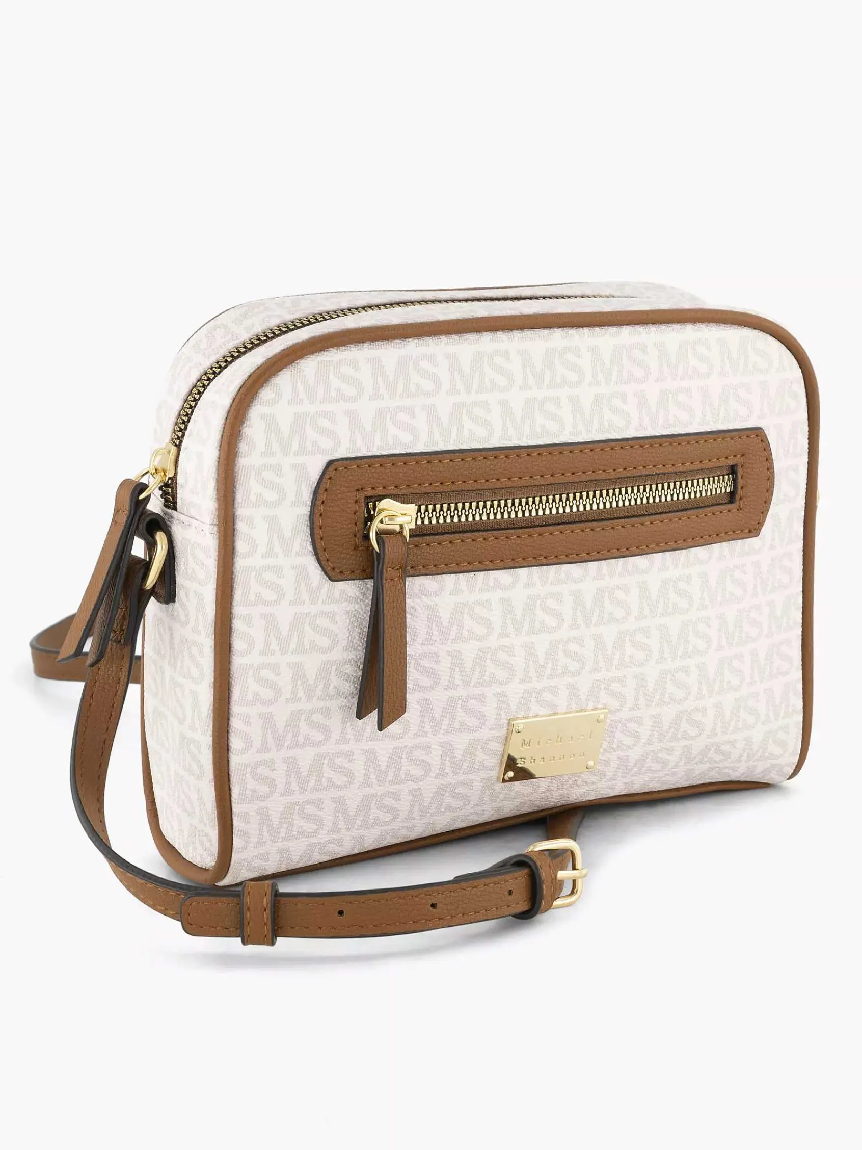 Michael Shannon Online Exclusive Accessoires-Witte Schoudertas Print