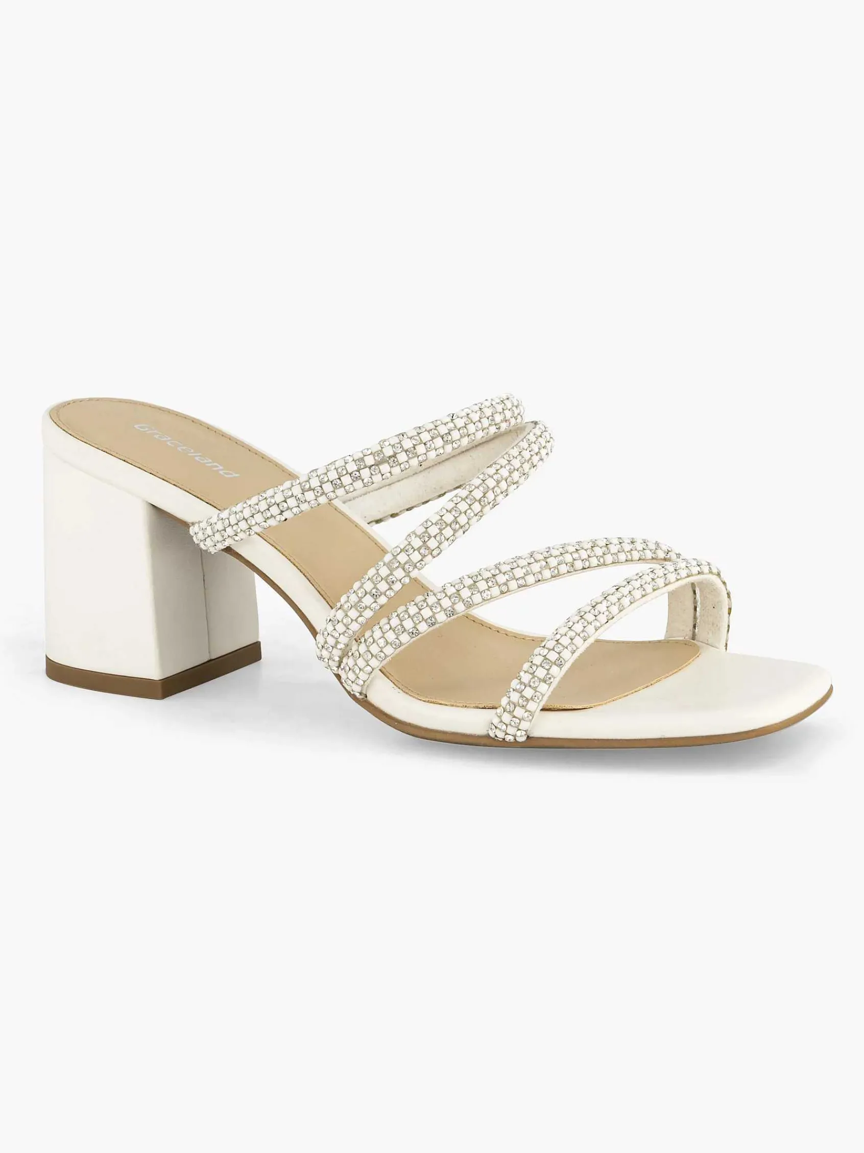 Graceland Slippers-Witte Slipper